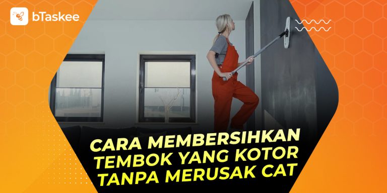 Cara membersihkan tembok yang kotor