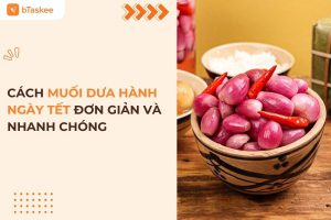 cách muối dưa hành ngày tết