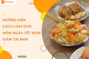 dưa món ngày tết