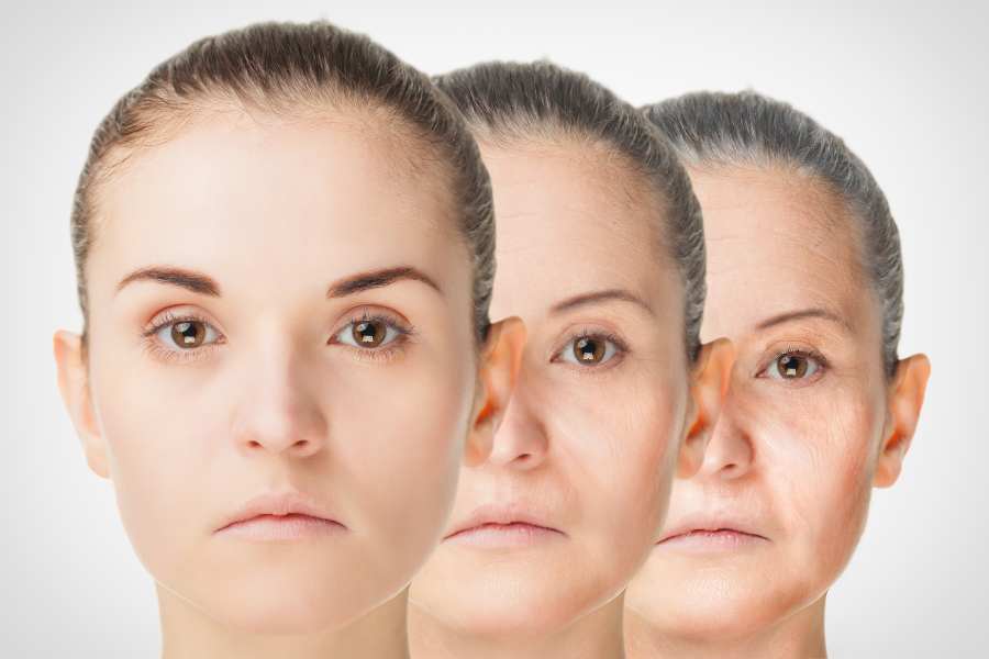 Tia cực tím (UV) làm tăng tốc độ của quá trình lão hóa da.