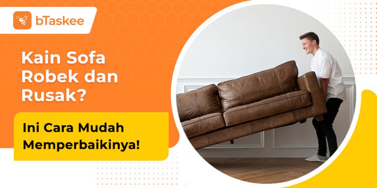 kain sofa yang robek