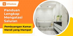 Saluran pembuangan kamar mandi yang mampet