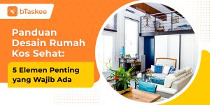 Desain rumah kos yang sehat