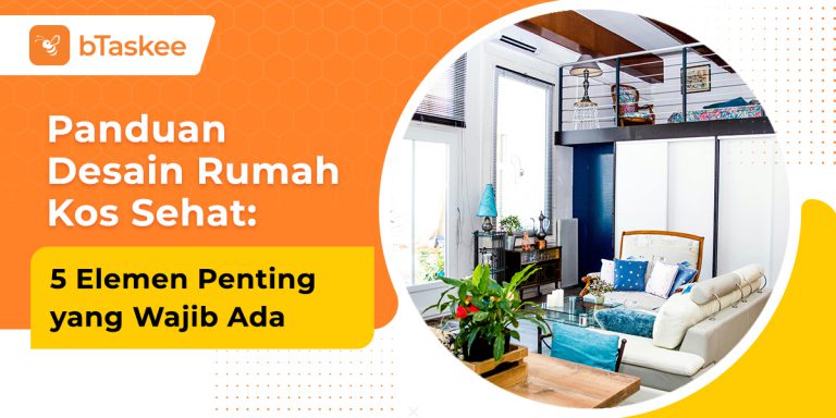 Desain rumah kos yang sehat