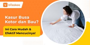 cara mencuci kasur busa