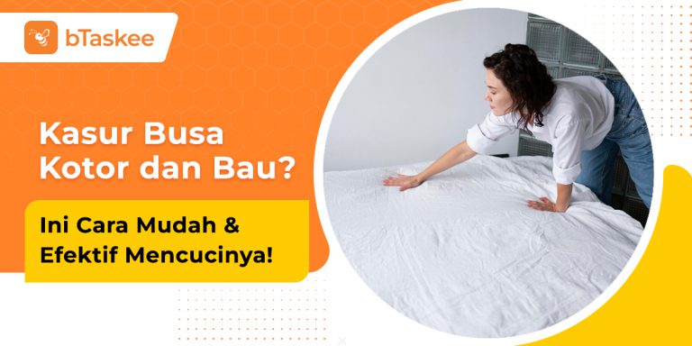 cara mencuci kasur busa