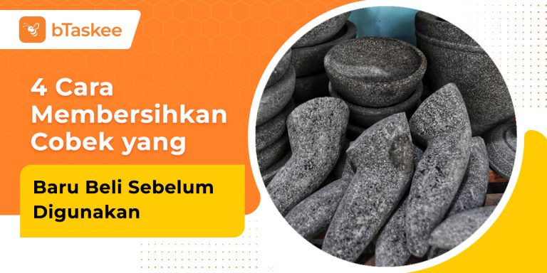 cara membersihkan cobek baru