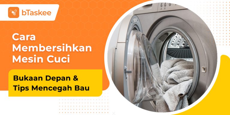 cara membersihkan mesin cuci bukaan depan