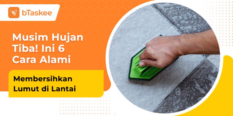 cara Membersihkan Lumut di Lantai