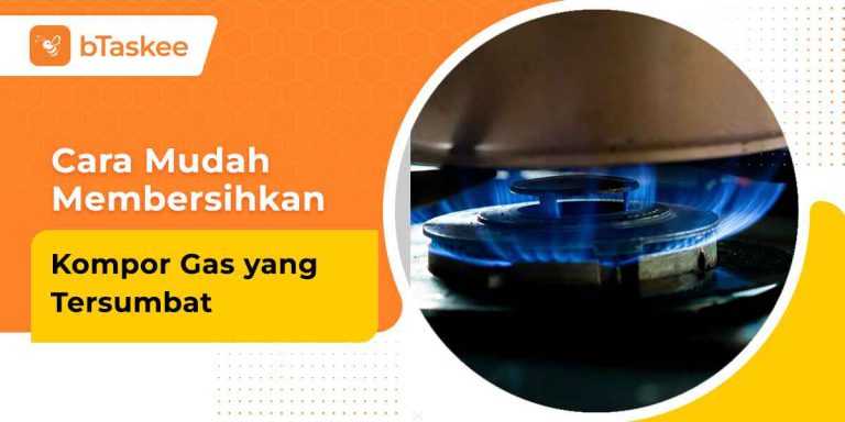 Cara mudah membersihkan kompor gas yang tersumbat