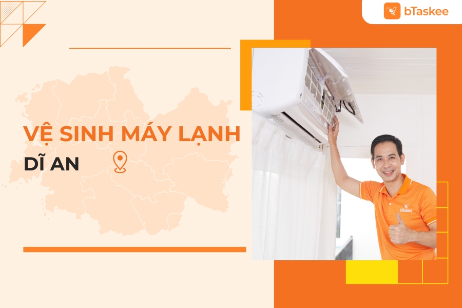 vệ sinh máy lạnh dĩ an