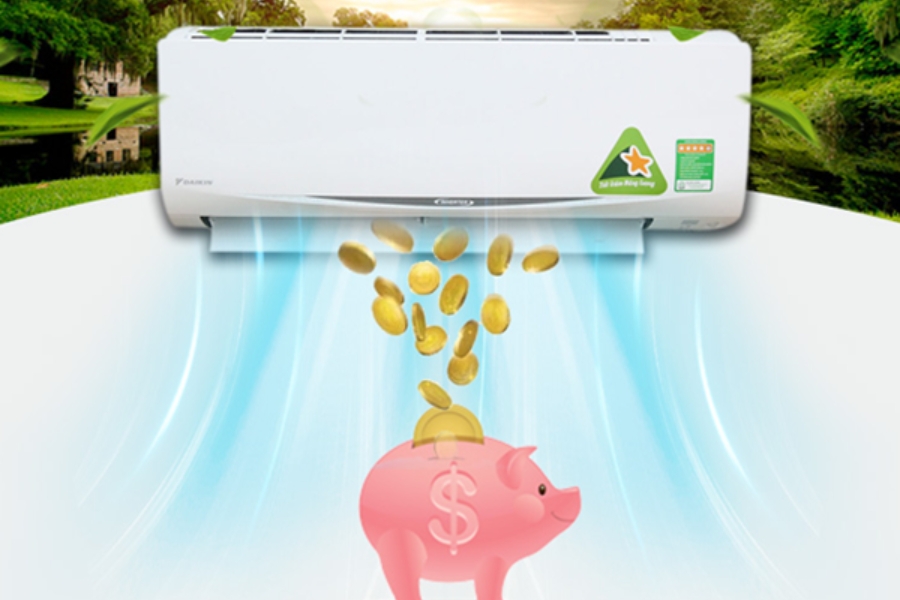 Vệ sinh máy lạnh thường xuyên để tiết kiệm điện năng.