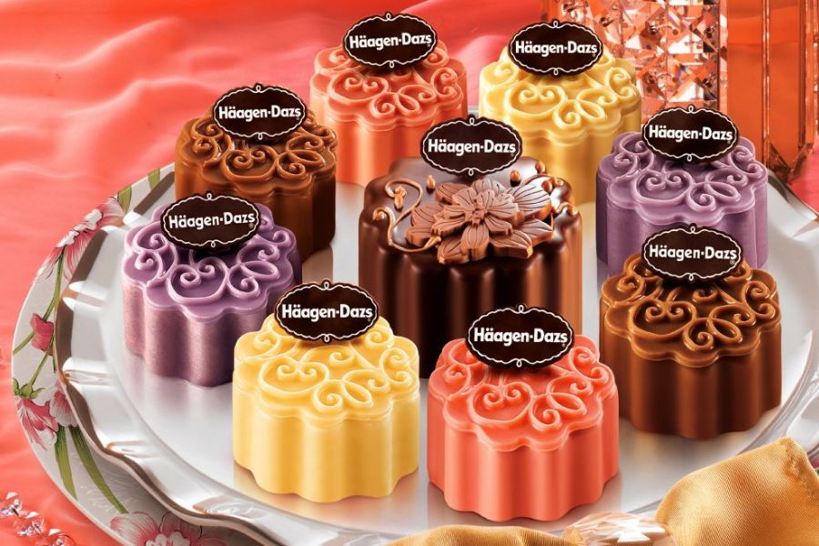 Bánh Trung thu Häagen-Dazs đắt đỏ bậc nhất thế giới.