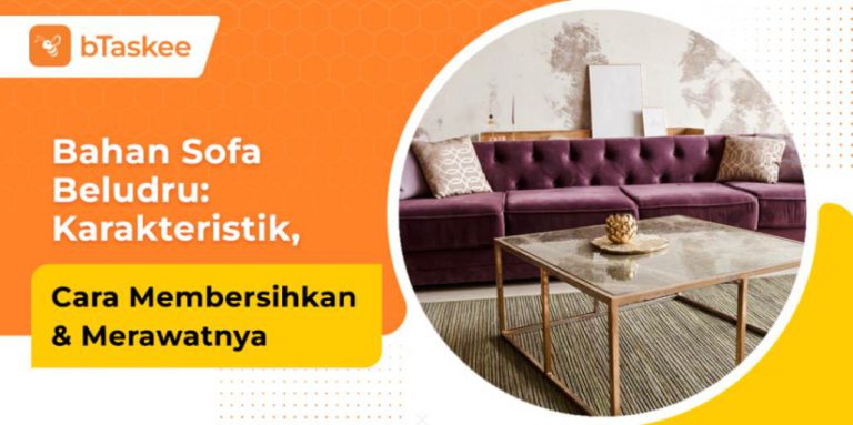 cara membersihkan sofa bludru