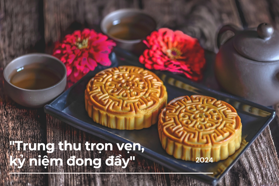 Sự kiện Trung thu thêm thu hút với câu slogan trendy bắt kịp xu hướng.