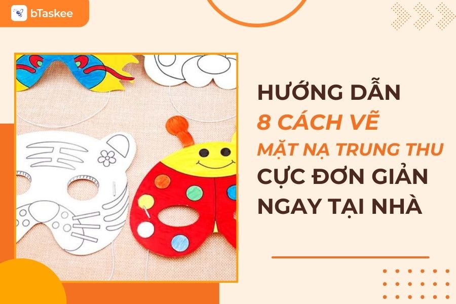 vẽ mặt nạ trung thu