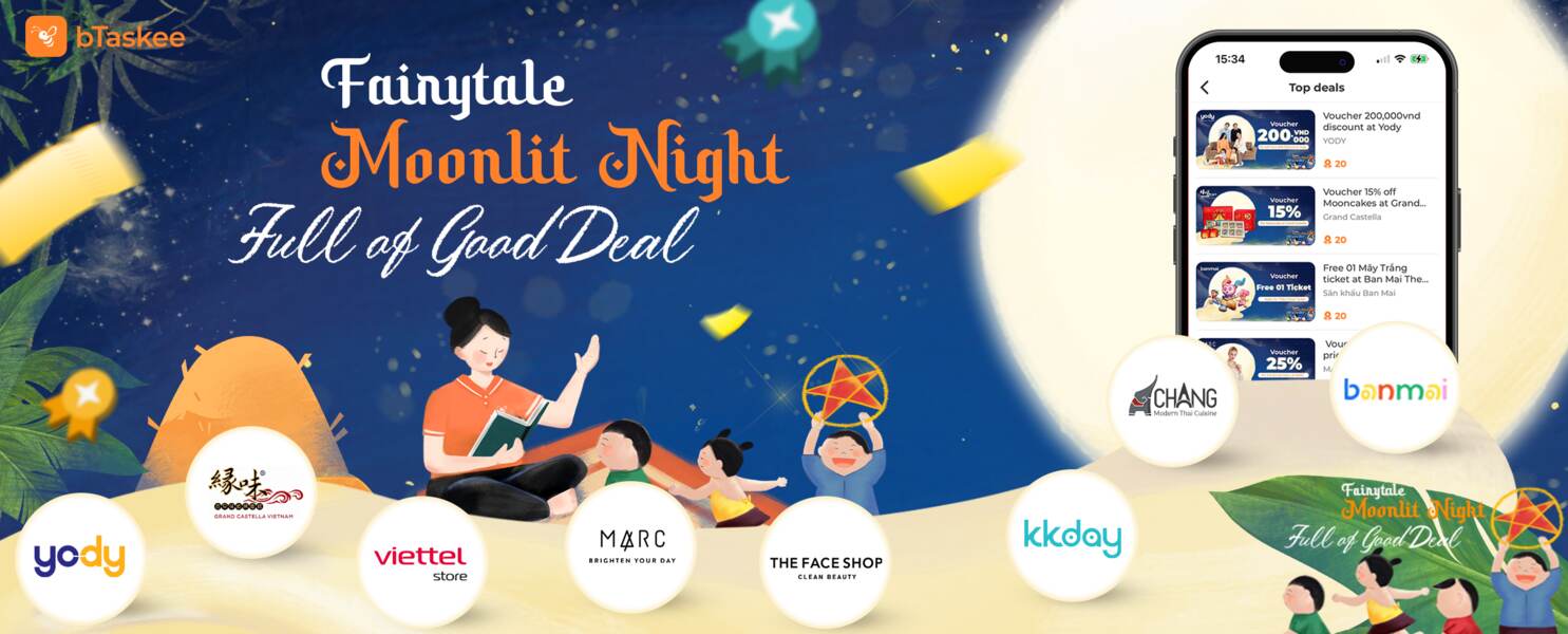 Fairytale Moonlit Night, Full of Good Deals with bRewards