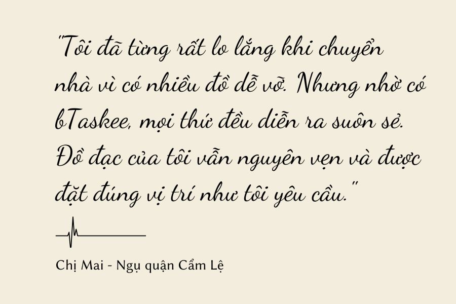 Khách hàng hài lòng về chất lượng dịch vụ.