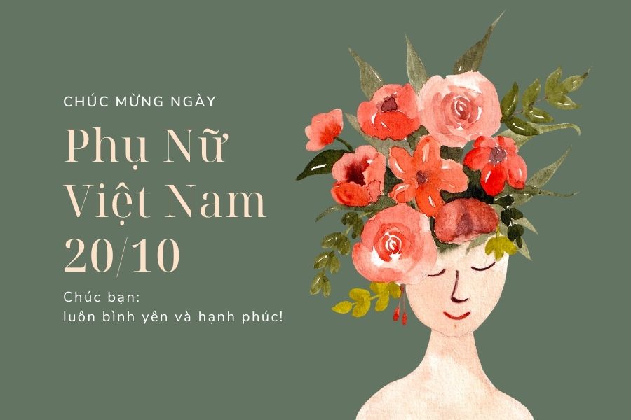 Bạn thân là những người đầu tiên cần gửi những lời chúc 20/10.