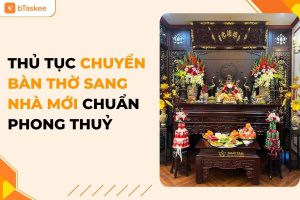 Chuyển bàn thờ sang nhà mới