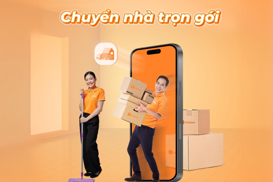 bTaskee cung cấp dịch vụ chuyển nhà không cần khảo sát.