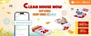 [BTASKEE X KREDIVO] CLEAN HOUSE NOW, PAY LATER - EASY WITH KREDIVO