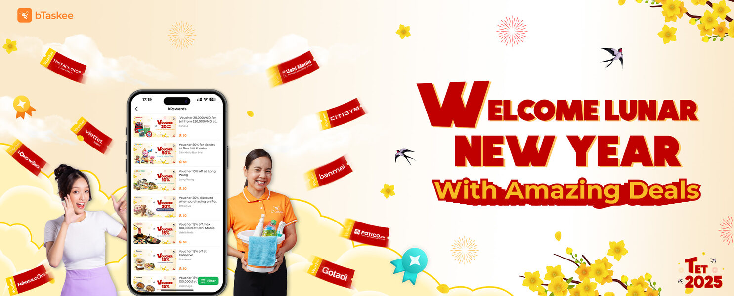 Welcome Lunar New Year with Amazing Deals!