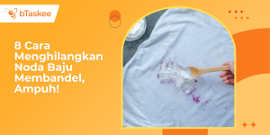 cara menghilangkan noda baju