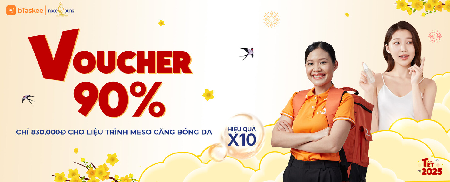 bTaskee and Ngoc Dung: “Tet is over, but Spring stays – Super Hot Deals!”